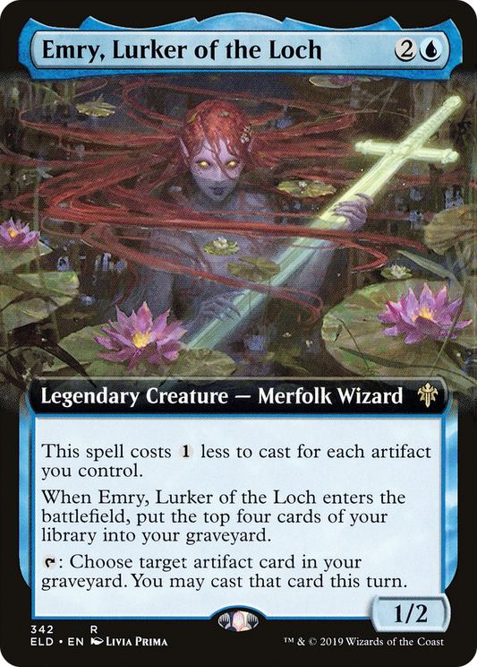 Emry, Lurker of the Loch (342) (Extended Art)