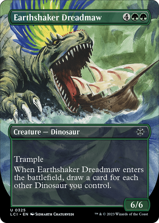 Earthshaker Dreadmaw (0325) (Borderless) - Foil