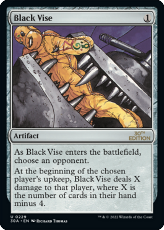 Black Vise (Modern Frame)