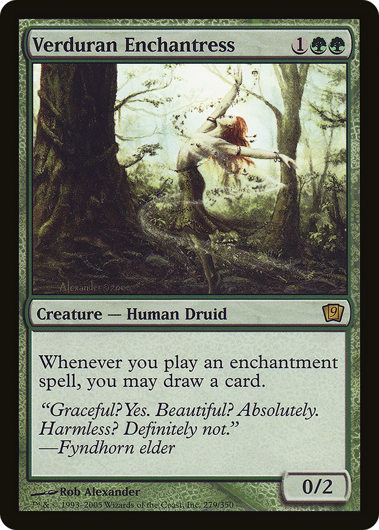 Verduran Enchantress - Foil