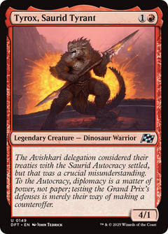Tyrox, Saurid Tyrant - Foil