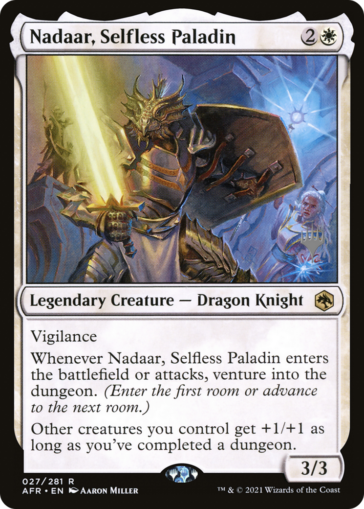 Nadaar, Selfless Paladin (027) (Promo Pack)