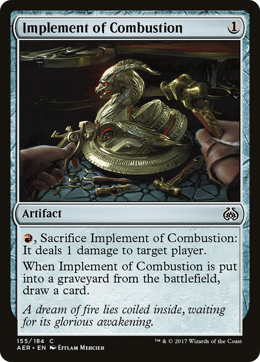 Implement of Combustion - Foil