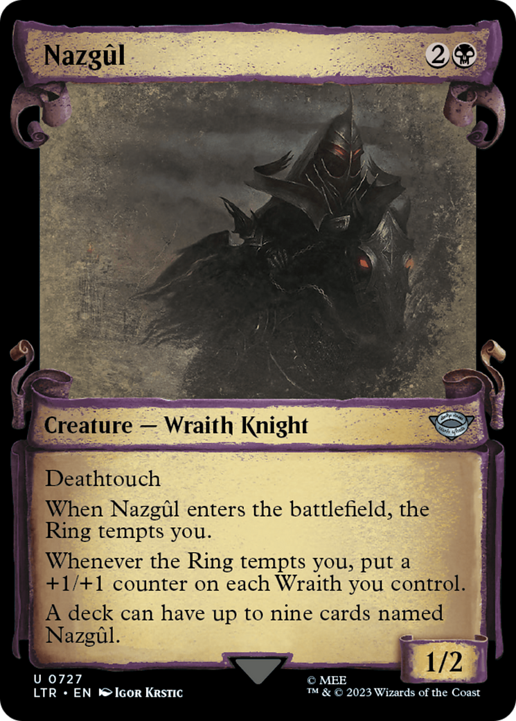 Nazgul (0727) (Showcase) - Silver Foil