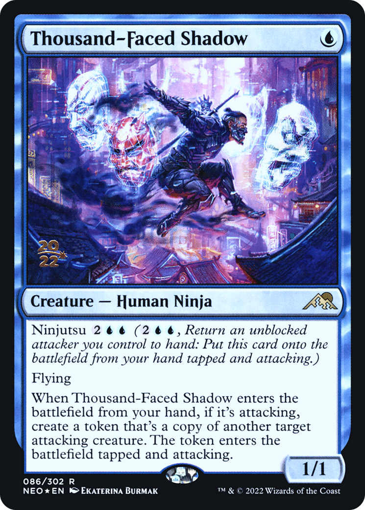 Thousand-Faced Shadow (086) (Prerelease) - Foil