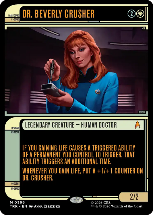 Dr. Beverly Crusher (0366) (Showcase) (TRK) - Foil