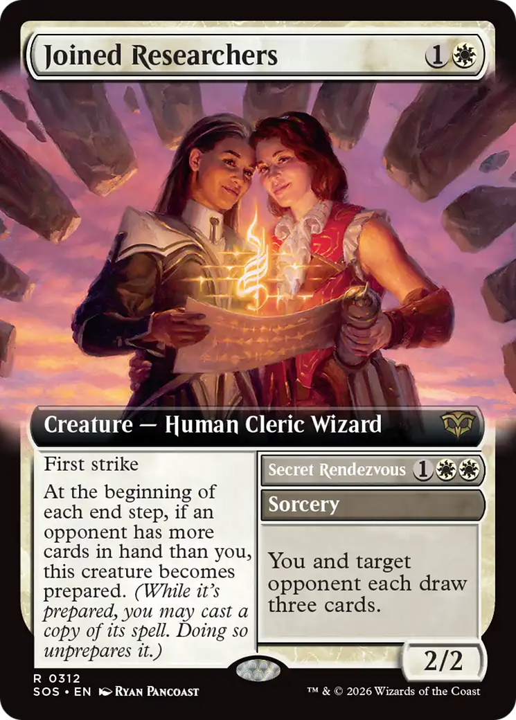 Joined Researchers // Secret Rendezvous (0312) (Extended Art) (SOS) - Foil