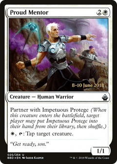 Proud Mentor (020) (Date Stamped) - Foil