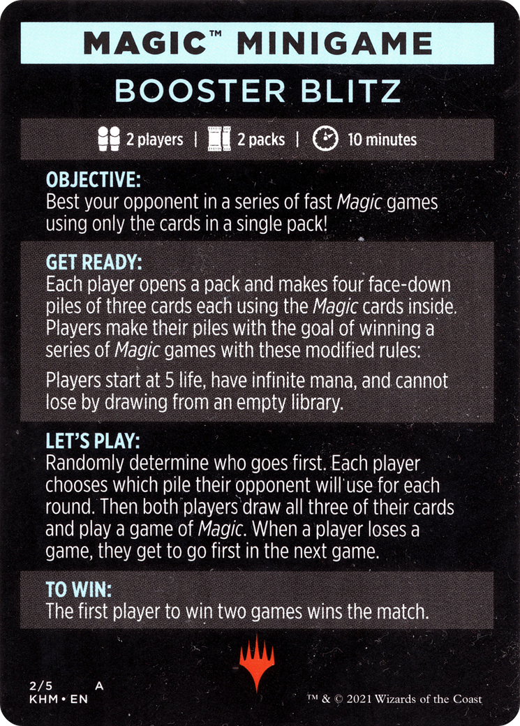 Magic Minigame: Booster Blitz