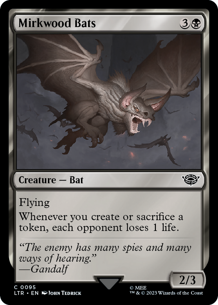 Mirkwood Bats - Foil