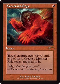 Monstrous Rage (002) (Retro) - Foil