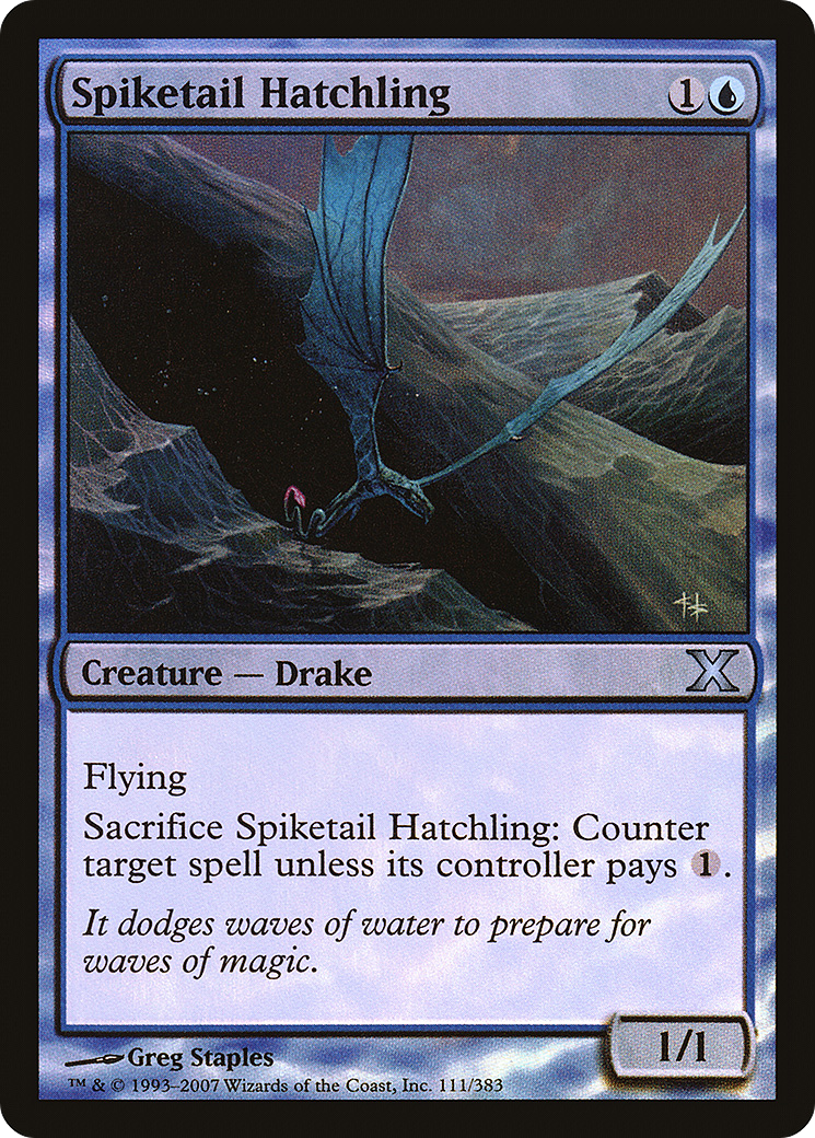Spiketail Hatchling - Foil