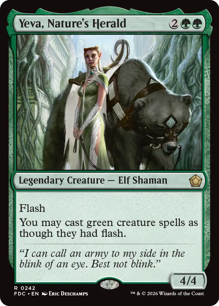 Yeva, Nature's Herald (FDC)