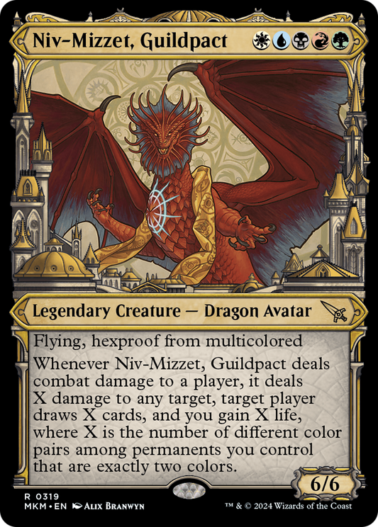 Niv-Mizzet, Guildpact (0319) (Showcase)