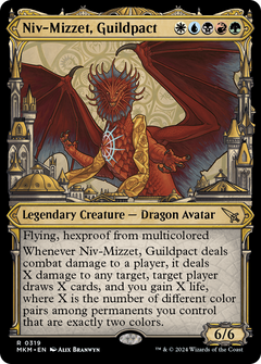 Niv-Mizzet, Guildpact (0319) (Showcase) - Foil