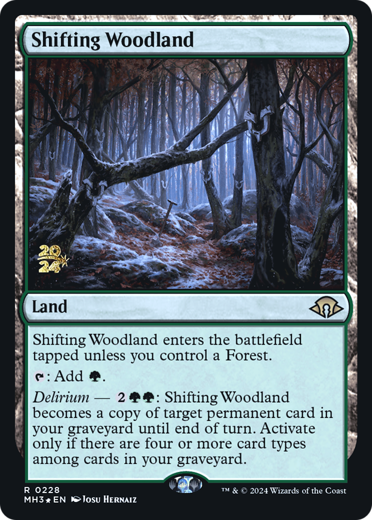 Shifting Woodland (0228) (Prerelease) - Foil
