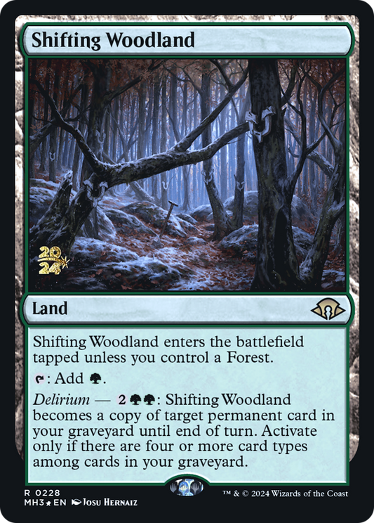 Shifting Woodland (0228) (Prerelease) - Foil