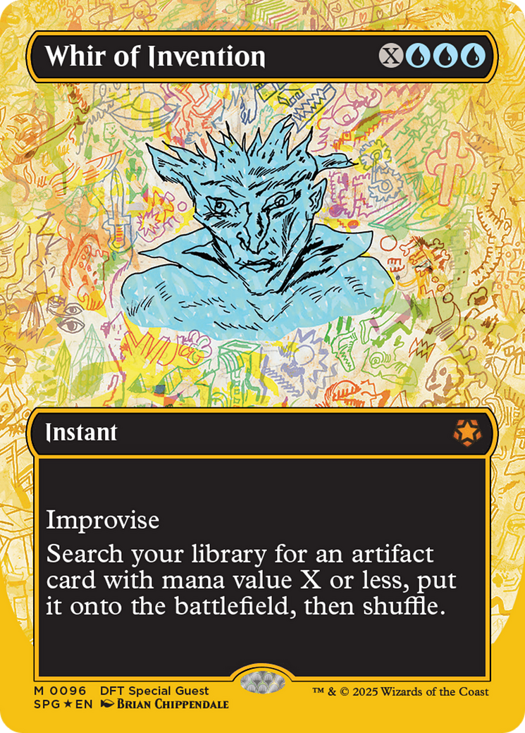 Whir of Invention (0096) (Borderless) - First Place Foil