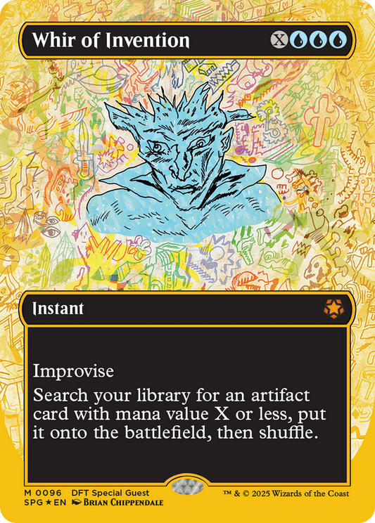 Whir of Invention (0096) (Borderless) - First Place Foil