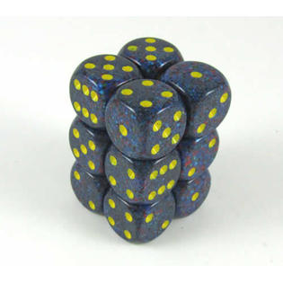 Dice Set - Speckled Urban Camo 16mm d6 12ct