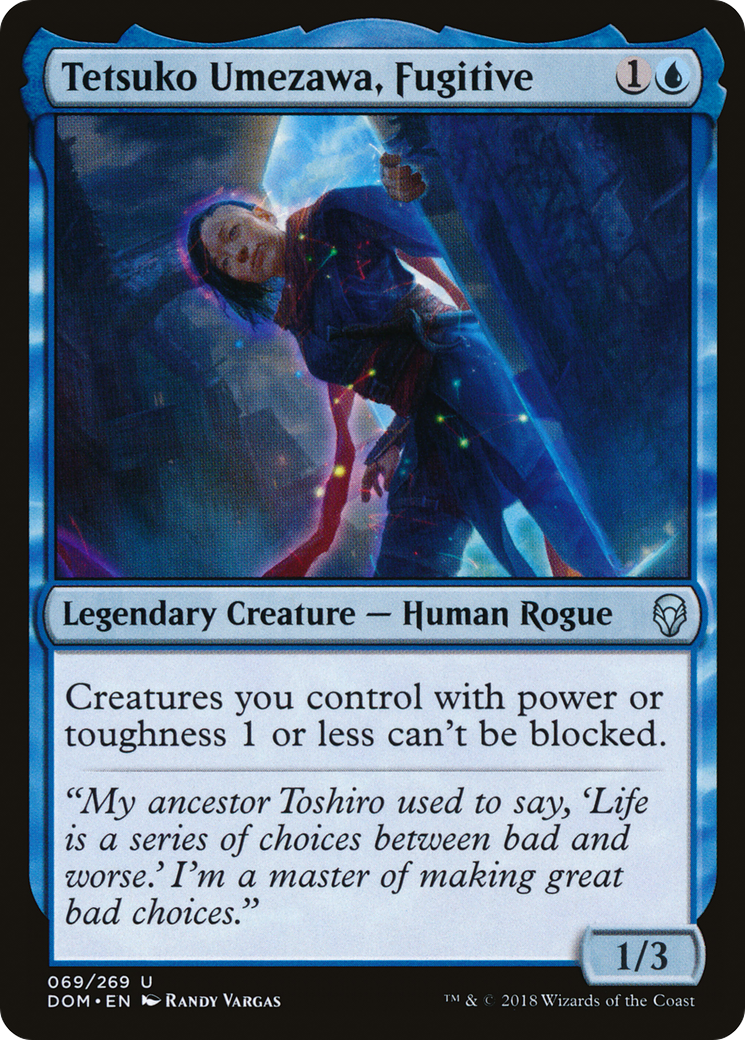 Tetsuko Umezawa, Fugitive - Foil