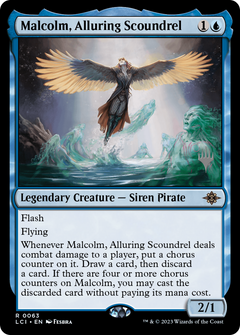 Malcolm, Alluring Scoundrel (0063) (Promo Pack) - Foil