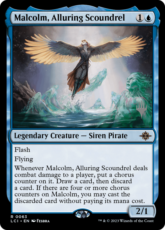 Malcolm, Alluring Scoundrel (0063) (Promo Pack)