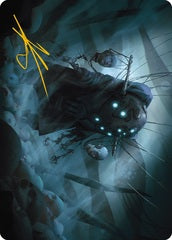 Meldweb Curator (16/81) Art Card (AONE) - Gold-Stamped Signature