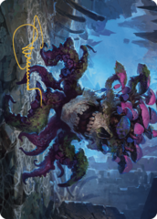 Deathcap Marionette (16/81) Art Card (ALCI) - Gold-Stamped Signature