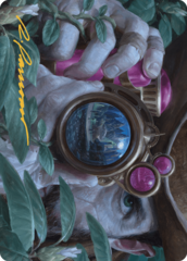 Undergrowth Recon (16/49) Art Card (AMKM) - Gold-Stamped Signature