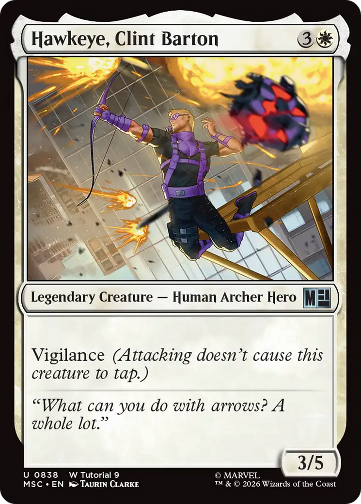 Hawkeye, Clint Barton (0838) (MSC)