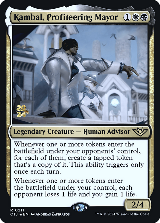 Kambal, Profiteering Mayor (0211) (Prerelease) - Foil