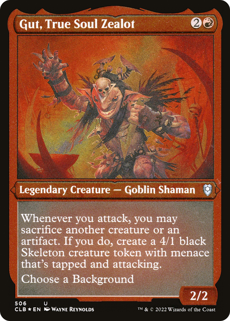 Gut, True Soul Zealot - Foil Etched