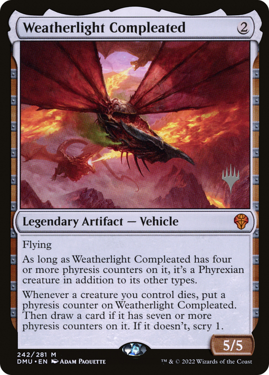 Weatherlight Compleated (242) (Promo Pack) - Foil