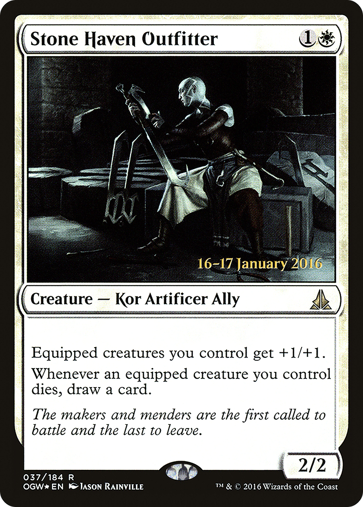Stone Haven Outfitter (037) (Prerelease) - Foil