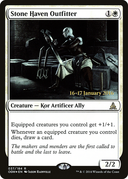 Stone Haven Outfitter (037) (Prerelease) - Foil