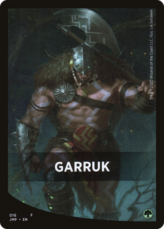 Garruk Theme Card