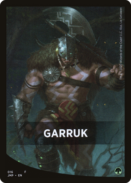 Garruk Theme Card