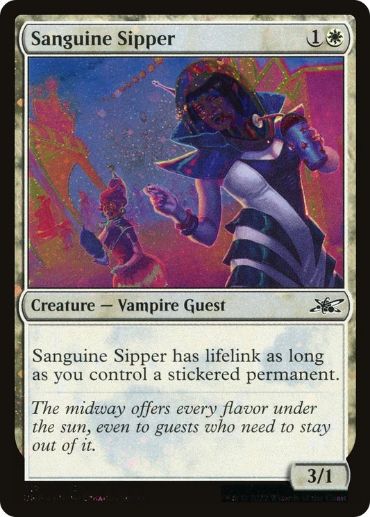 Sanguine Sipper (312) - Galaxy Foil