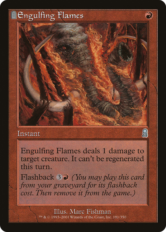 Engulfing Flames - Foil