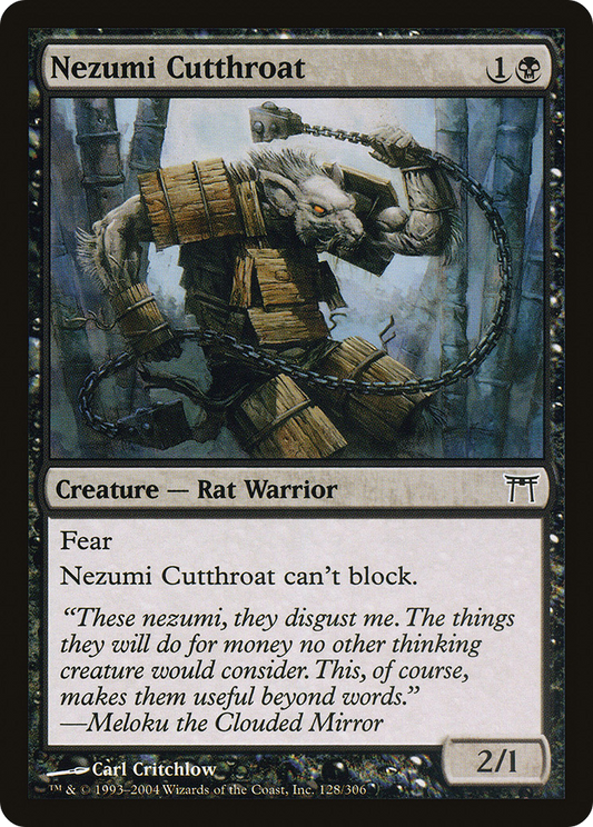 Nezumi Cutthroat - Foil