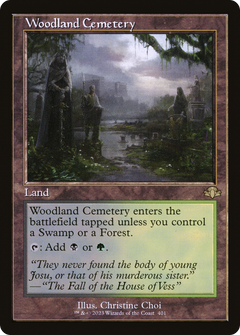 Woodland Cemetery (401) (Retro Frame)