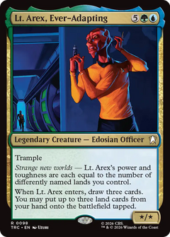 Lt. Arex, Ever-Adapting (TRC)