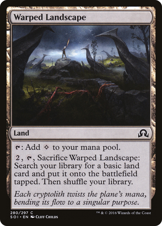 Warped Landscape - Foil