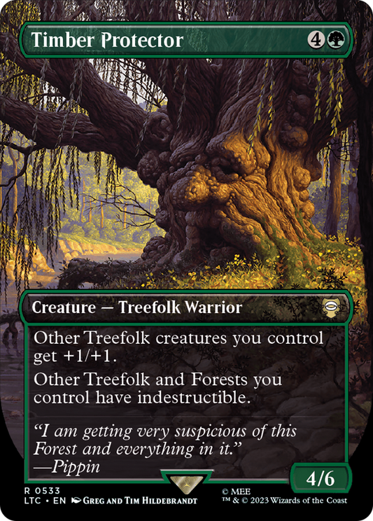Timber Protector (0533) (Borderless) - Silver Foil