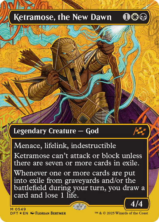 Ketramose, the New Dawn (0549) (Borderless) - First Place Foil
