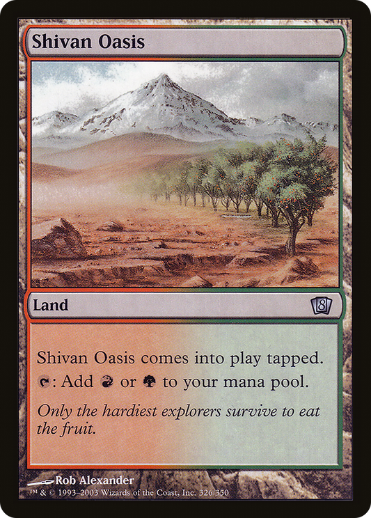 Shivan Oasis - Foil