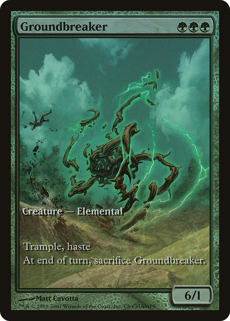Groundbreaker (C8) (CHAMPS) - Foil
