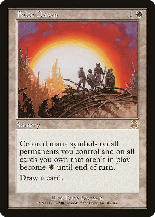 False Dawn - Foil