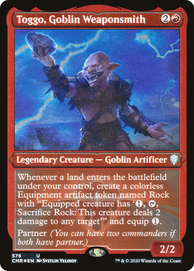 Toggo, Goblin Weaponsmith - Foil Etched